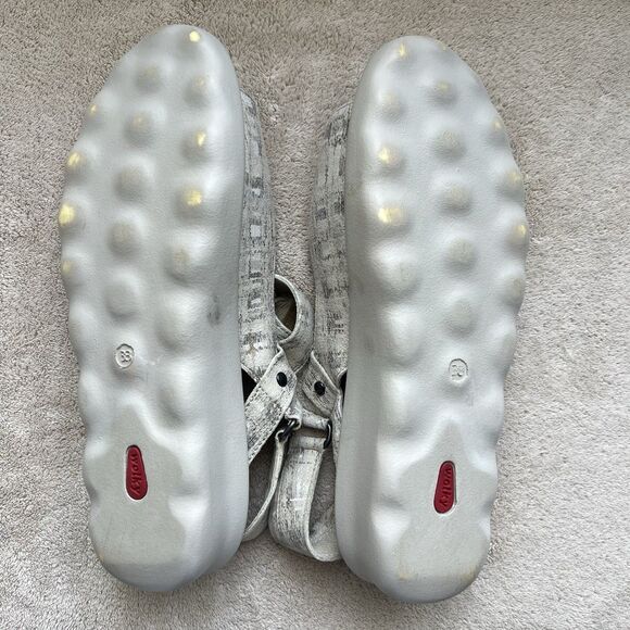 Wolky Multu Picasso Crash Multi White Adjustable Sandals EU 38 US 7 Comfort - Picture 14 of 16